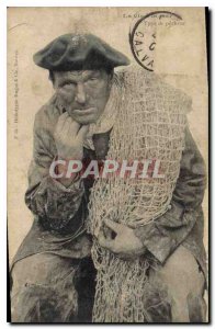 Postcard Old Fisherman Type