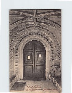 Postcard Norman Doorway St. Peters in the East Church Oxford England