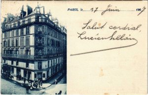 CPA AK PARIS Hotel de Baviere 11, rue Richer (971353)