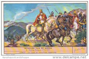 Liebei S1593 Invasion Of The Moors No 2 Koning Pelagius 715-737
