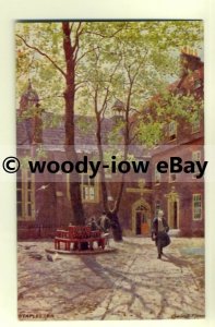 ar0146 - Staples Inn , London by artist Charles Flower - postcard
