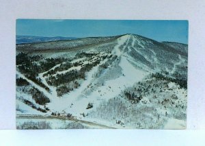 Manchester Vermont Aerial View Of Bromley Ski Area Postcard 