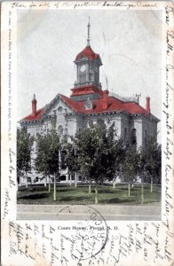 Postcard SD Pierre Courthouse