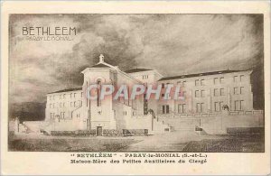 Postcard Old Bethlehem Paray Monial S and L