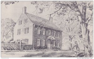 AS: Geo. Turner, The John Vogler House, In Old Salem, WINSTON-SALEM, North Ca...