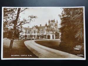 Scotland: Balmoral Castle S.W. RP c1913