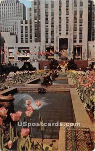 Channel Gardens, Rockefeller Center - New York City s, New York NY  