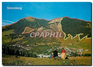 Postcard Modern Sorenberg Switzerland