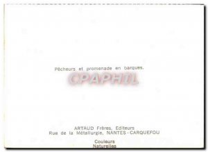 Postcard Modern Pecheurs And Walk In Barques