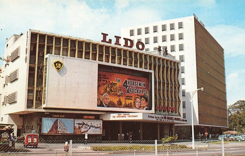 Singapore The Lido Theatre Postcard