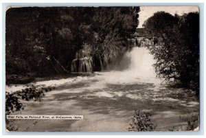 McCammon Idaho Postcard West Falls Portneauf River Exterior 1911 Vintage Antique