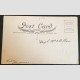 Postcard Unused wWriting Angels/Heart “Valentine Greetings” LB