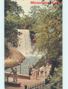 Chrome WATERFALL SCENE Minneapolis-St. Paul Minnesota MN AG3986@