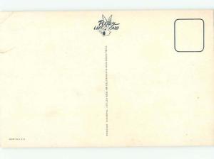 1958 Risque Comic SEXY WAITRESS GIRL & MAN WITH HANGOVER AB6952