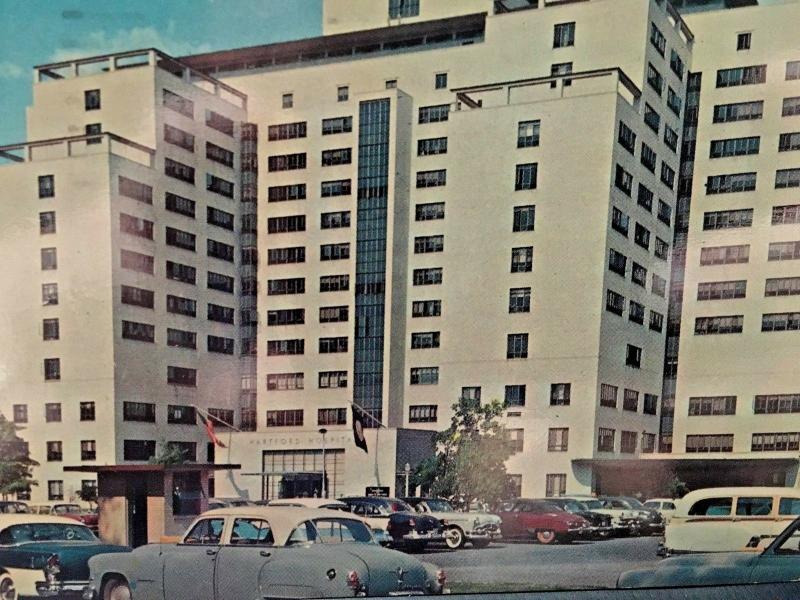 Postcard  Hartford Hospital, Hartford, CT.    Y7