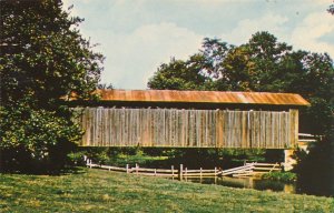 Ballard Road Covered Bridge - Greene County, Ohio over Caesar's Creek