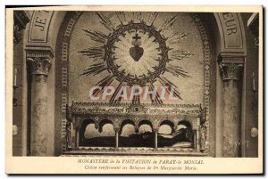 Old Postcard From The Visitation Monastery Of Paray Le Monial Hunting Contain...