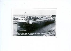 LP195 Steamer William Irvin Lake Superior Harbors MN RP   