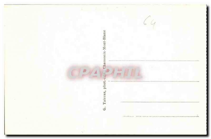 Old Postcard Chamonix Chamonix Needles