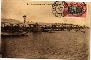 CPA AK Senegal-Saint Louis-Le bord du Fleuve (235526)