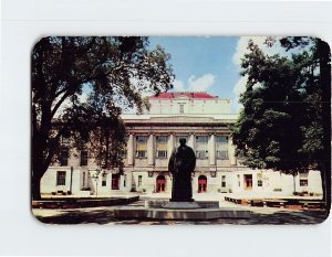 Postcard The Statue Of William Oxley Thomason Ohio State Columbus Ohio USA