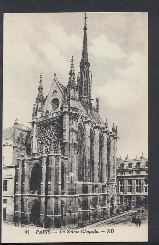 France Postcard - Paris - La Sainte Chapelle   RS6131