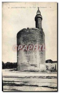 Postcard Old Aigues Mortes Constance Tower