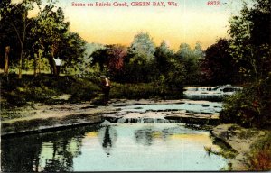 Wisconsin Green Bay Scene On Baird's Creek