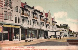 Vintage Postcard Johannesburg Jeppe Street Buildings Landmark South Africa