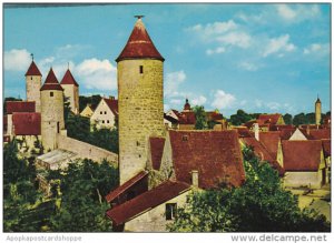 Germany Dinkelsbuehl Wehrtuerme