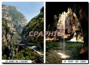 Modern Postcard The Bridge of the Abyss Le Saut du Loup