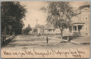 ELIZABETH NJ STILES STREET ANTIQUE POSTCARD