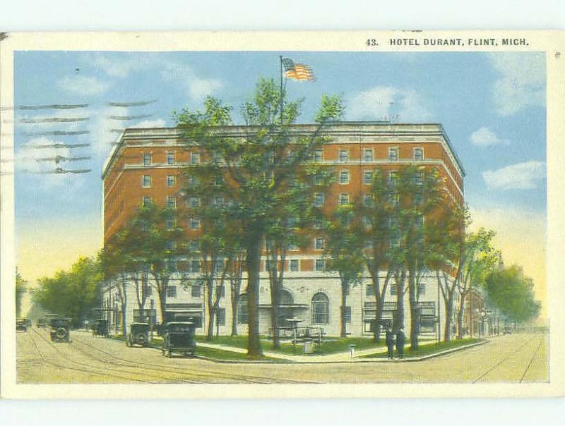 W-Border DURRANT HOTEL Flint Michigan MI HQ4427