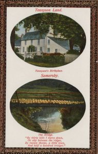 Lincolnshire Postcard - Tennyson Land, Tennyson's Birthplace, Somersby RS23421