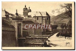 Old Postcard Briancon Htes Alps Gate Pinerolo and the Church