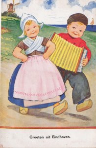 Eindhoven Dutch Mailing Novelty Lifting Skirt Fashion Old Postcard