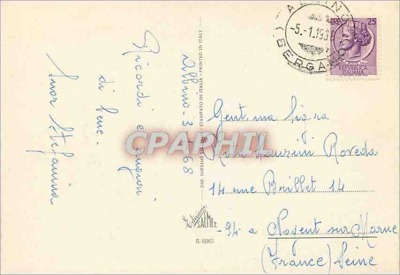 Modern Postcard Buon native Airship Balloon