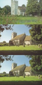 Longparish Church Hampshire 3x Greeting Card & Postcard s