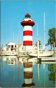 Lighthouses Harbor Town Lighthouse Hilton Head Island South Carolina