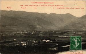 CPA Les Pyrénées. Vue geneale sur la CERDAGNE Francaise et Espagnole (451301)