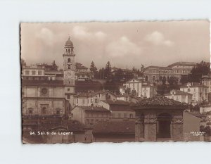 Postcard Saluti da Lugano Switzerland