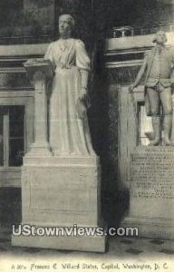 Frances E Willard, Statuary Hall, District Of Columbia