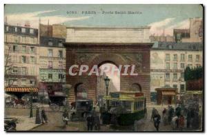 Paris 10 Porte Saint-Martin - Old Postcard