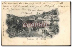 Old Postcard Roquefavour Hermitage