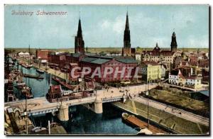 Old Postcard Duisburg Schwanentor