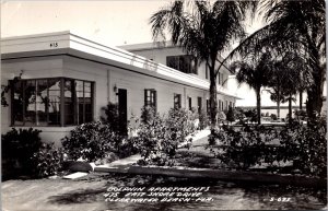 Photo Postcard Dolphin Apartments 475 East Shore Drive Clearwater Beach Florida