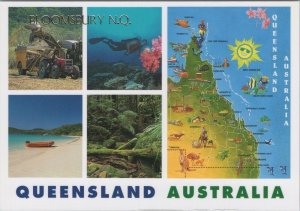 Maps Postcard - Map of Bloomsbury, North Queensland, Australia  RR23504