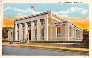 US Post Office Wellsville, New York