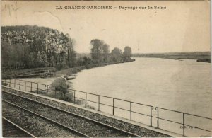 CPA Lizy sur Ourcq Paysage sur la Seine FRANCE (1100874)