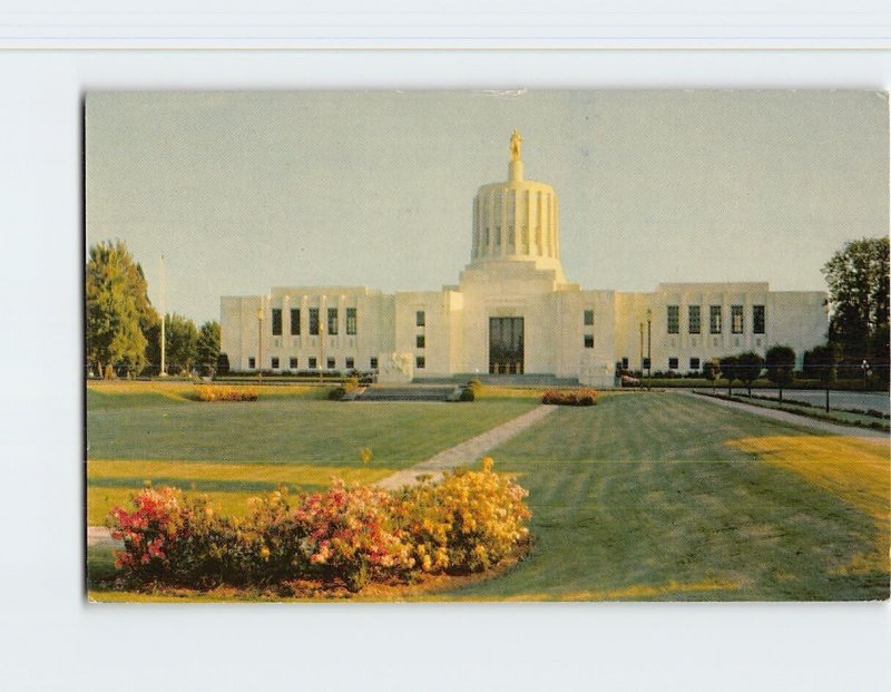 Postcard State Capitol, Salem, Oregon